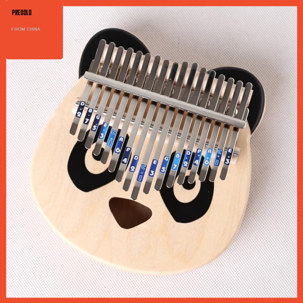 Bộ Sticker Dán Tường Hình Đàn Kalimba 17 Phím Dành Cho Trẻ Em