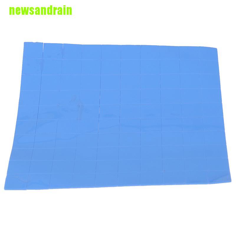 Set 100 Miếng Silicon Tản Nhiệt Làm Mát Cpu Gpu 10x10 X 0.5mm | BigBuy360 - bigbuy360.vn