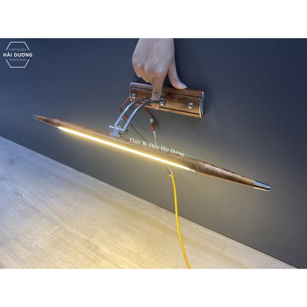 Đèn soi tranh - Đèn rọi gương Led Đèn soi gương cổ điển STN 8w/20w Ánh sáng 3 chế độ màu- Điều chỉnh được góc chiếu