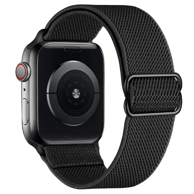 Dây Đồng Hồ Bằng Nylon Cho Apple Watch 44mm 40mm 38mm 42mm Series 6 Se 5 4 3 2 1