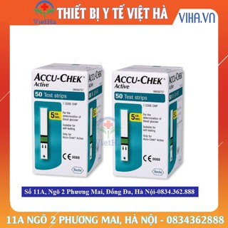 Que Thử Đường Huyết Accu-Check Active (hộp 50 que)- Hàng chính hãng