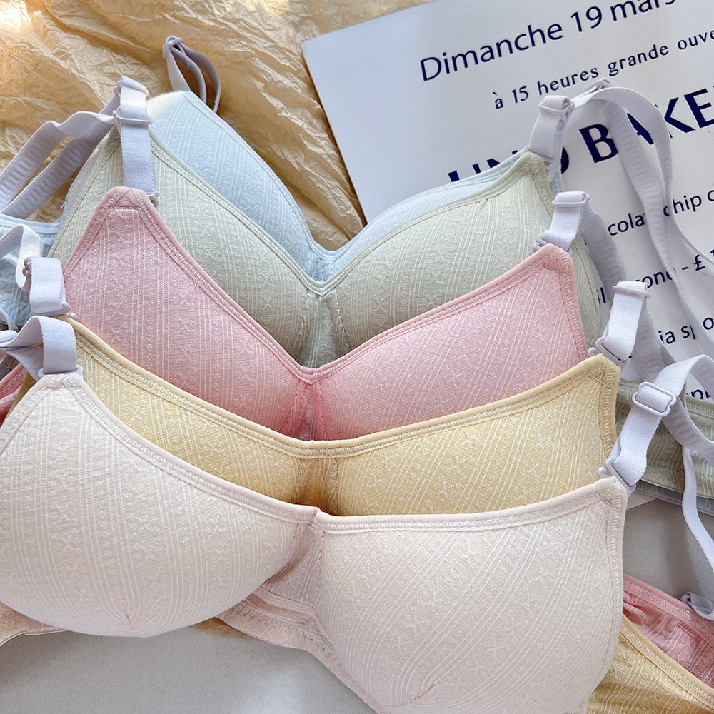 Áo ngực nữ cotton mềm mại thoáng khí BRALUNE , áo lót không gọng tôn vòng 1 sexy mã ANM-34