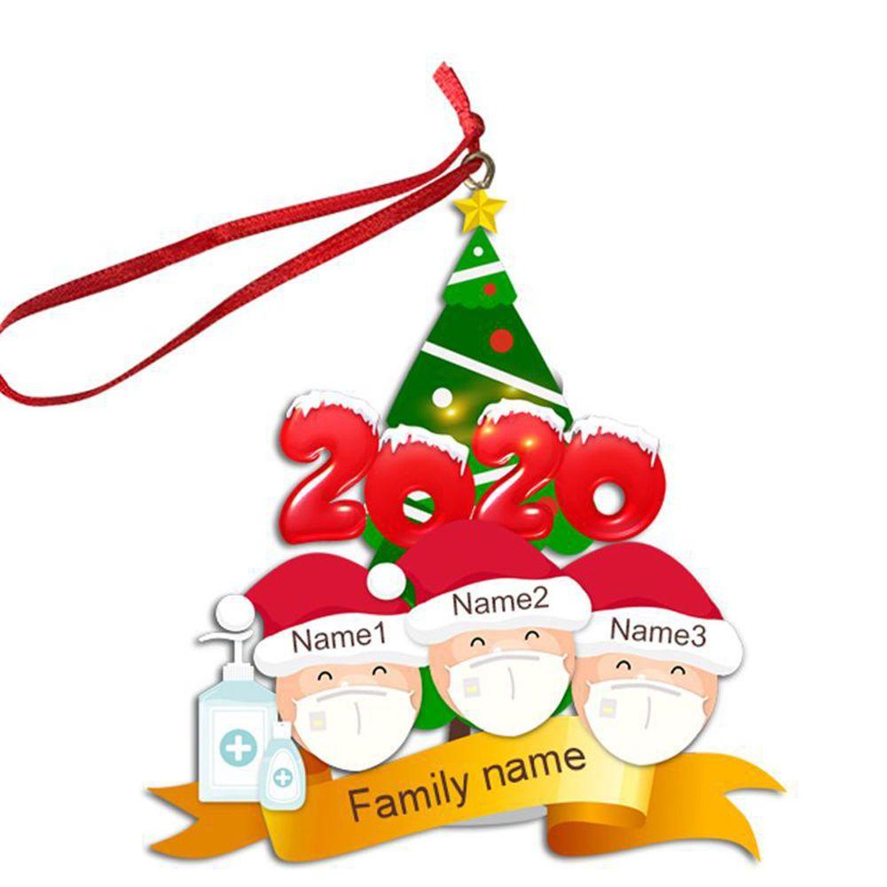 Phụ Kiện Treo Trang Trí Giáng Sinh / Sinh Nhật / Tiệc Cưới Màu Hổ Phách 2020