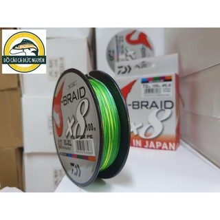 Dù siêu bền pe daiwa x8 tùy chọn size -đồ câu cá đức nguyên