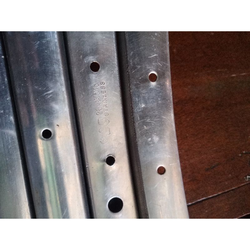 Vành niềng inox 660 26*13/8 nhật zin
