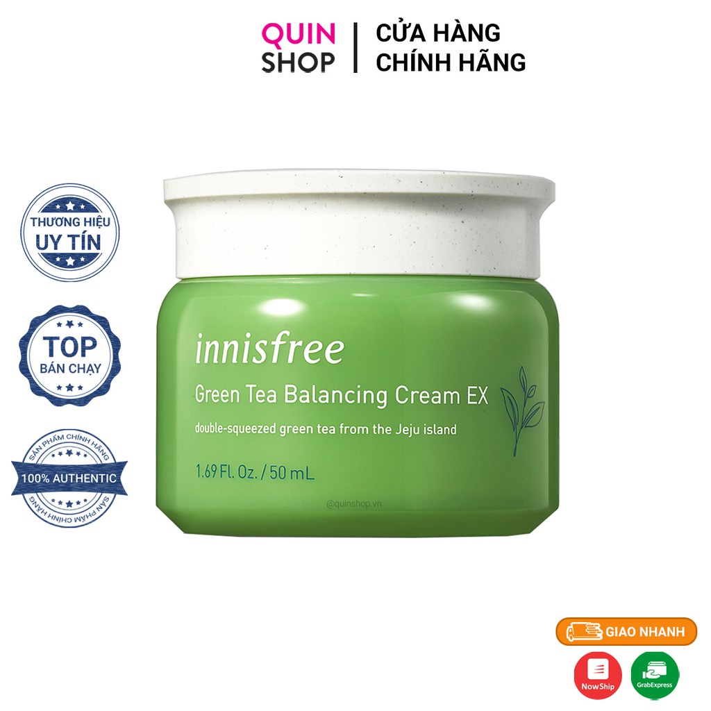 Kem Dưỡng Innisfree Green Tea Balancing Cream EX