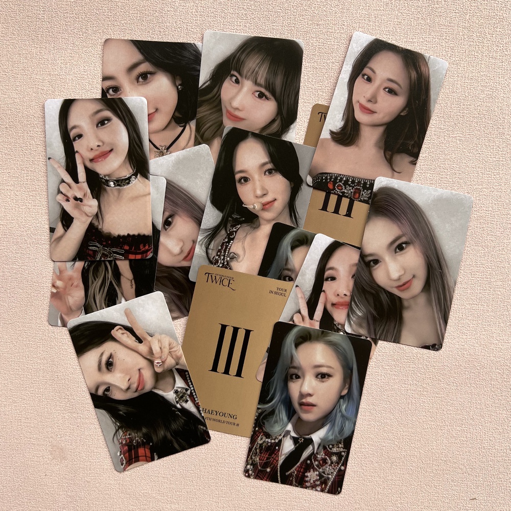 Thẻ Ảnh Nhóm Nhạc TWICE 4TH WORLD TOUR III IN SEOUL