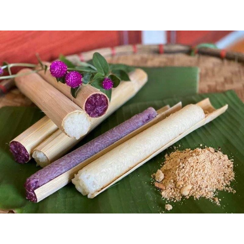 Cơm lam ống tre - đặc sản tây bắc