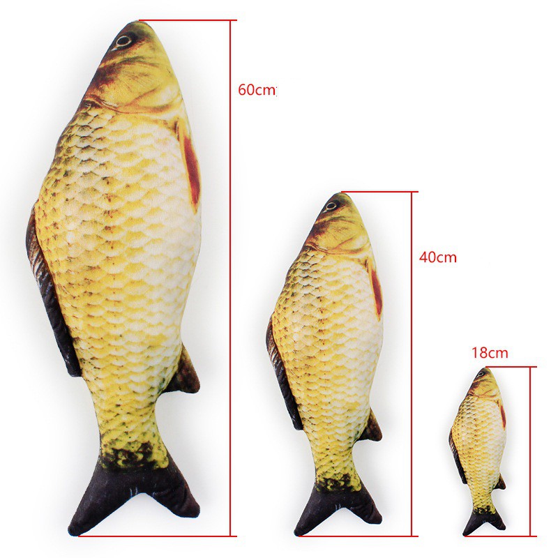 Đồ Chơi Cá Nhồi Bông Cho Thú Cưng