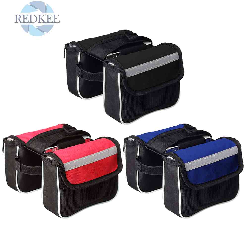 Túi Đựng Điện Thoại Gắn Khung Trước Xe Đạp Leo Núi Tiện Lợi