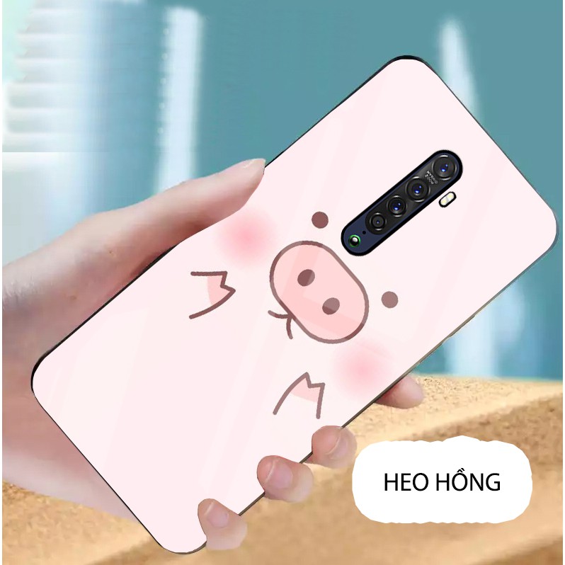 Ốp OPPO RENO 2F mặt kính gương bóng