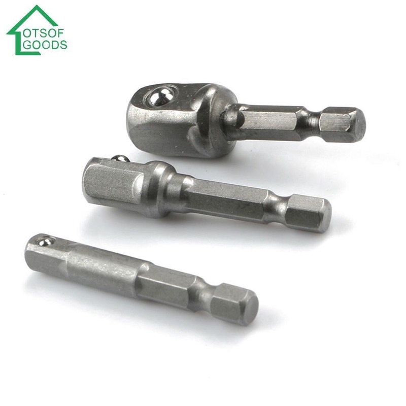 Bộ 3 vít chuyển đổi thân lục giác dành cho máy khoan điện chuyen dụng