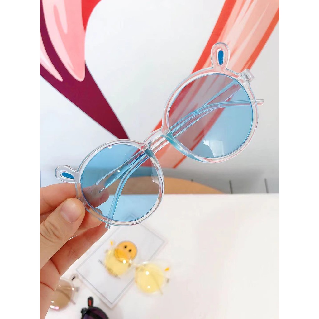 Kính mát hình tai thỏ dễ thương cho bé