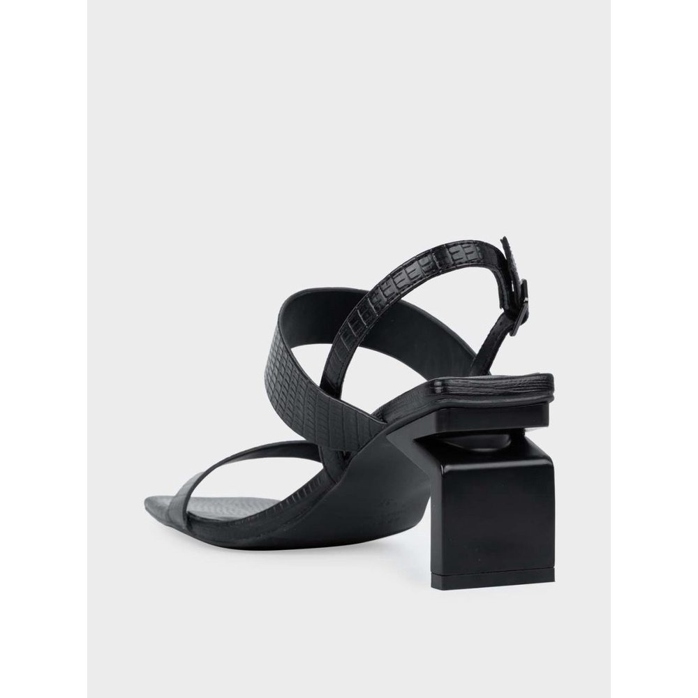Giày sandal cao gót nữ quai ngang đế cách điệu Sablanca 5050SN0169