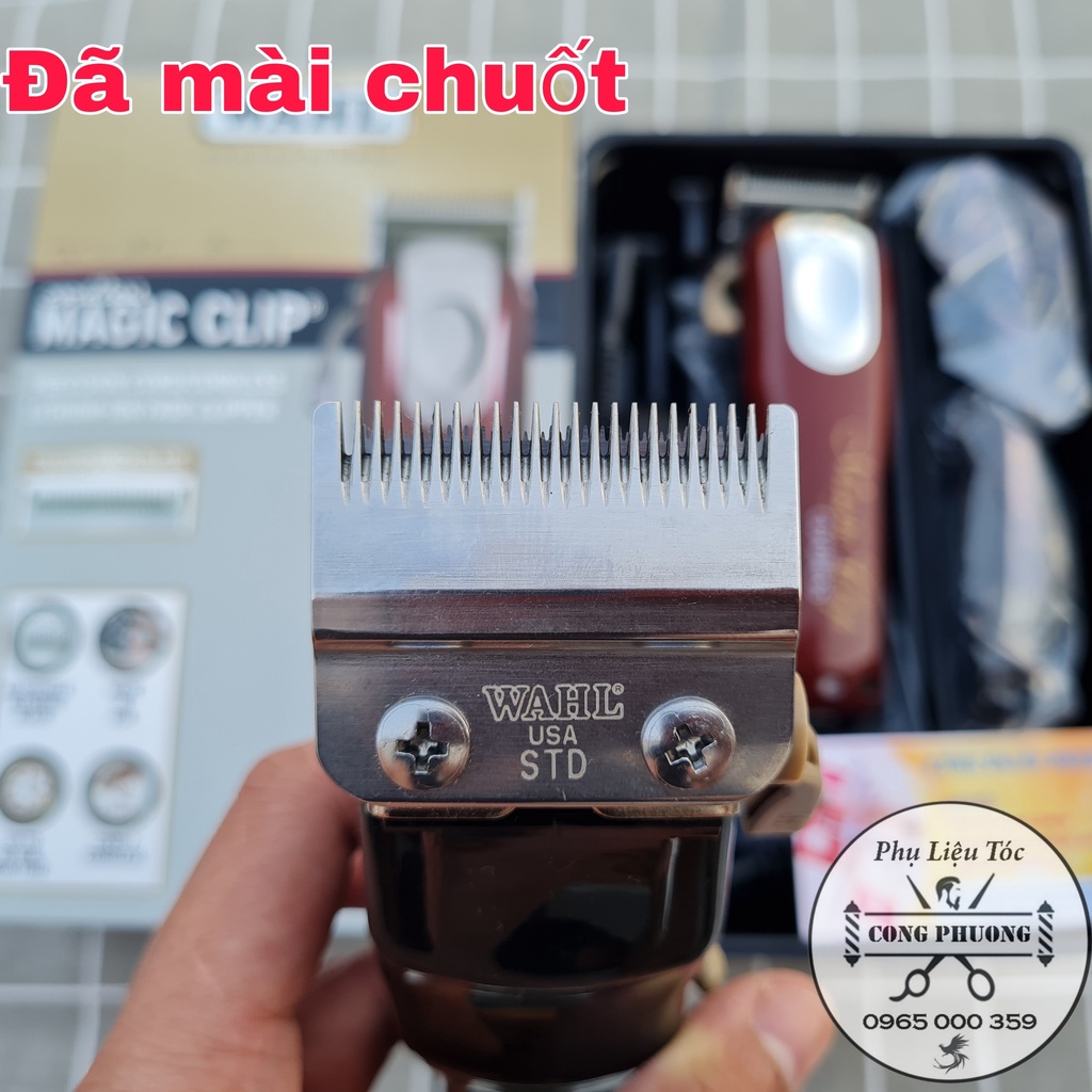 Tông đơ cắt tóc magic T7-Dùng thử - Bảo Hành 6 Tháng - Lỗi 1 Đổi 1 - Công Phượng