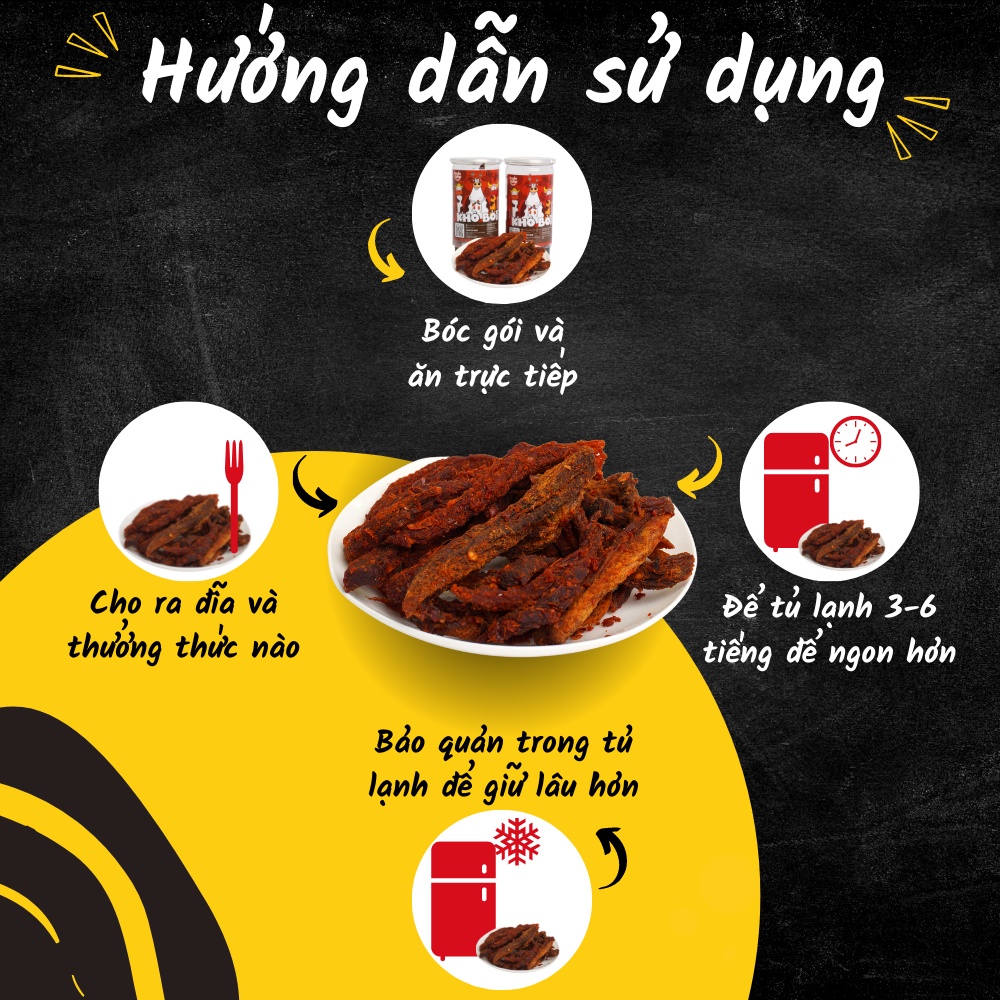 Khô bò que HUYỀN HUHO AV39 | BigBuy360 - bigbuy360.vn