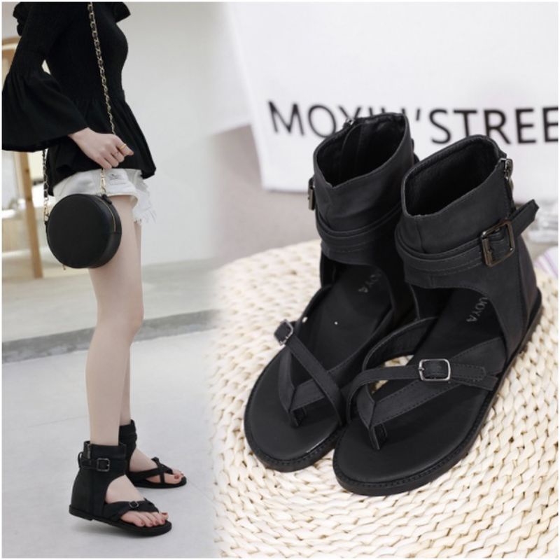 Giày sandal chiến binh cài khóa hông cao cấp