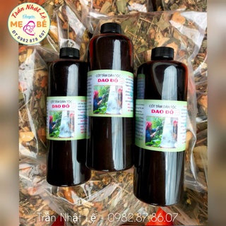 CỐT TẮM DÂN TỘC DAO ĐỎ CHAI 1LIT