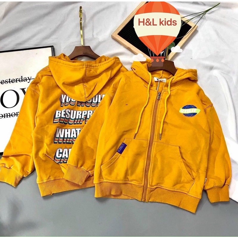 Áo Khoác bé trai bé gái thun da cá dày dặn