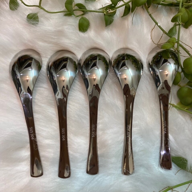 Thìa cơm Zwilling Đức bộ 5 cây không rỉ sét, mua 1 lần dùng mãi mãi