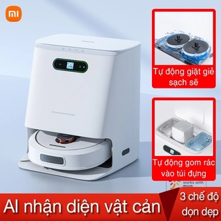 Robot hút bụi lau nhà Xiaomi Roidmi Eva giặt giẻ gom rác tự động
