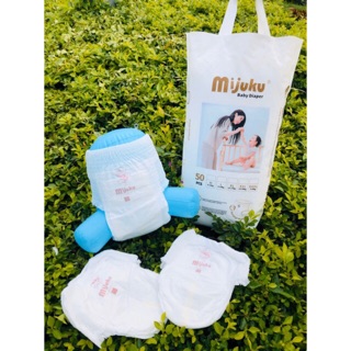 [TẶNG 4 MIẾNG] 100 MIẾNG TÃ BỈM QUẦN MIJUKU NHẬP KHẨU ĐỦ SIZE M/L/XL/XXL