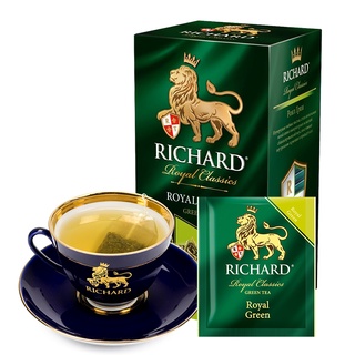 [hàng hot giá rẻ] Trà xanh Richard hộp giấy 50gr túi lọc green tea - Tốt cho sức khỏe