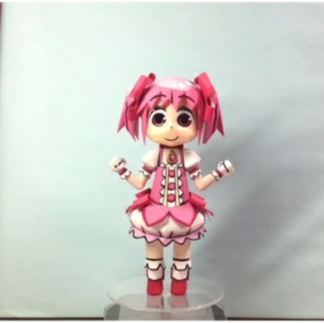 Mô hình giấy anime girl Madoka-Senpai