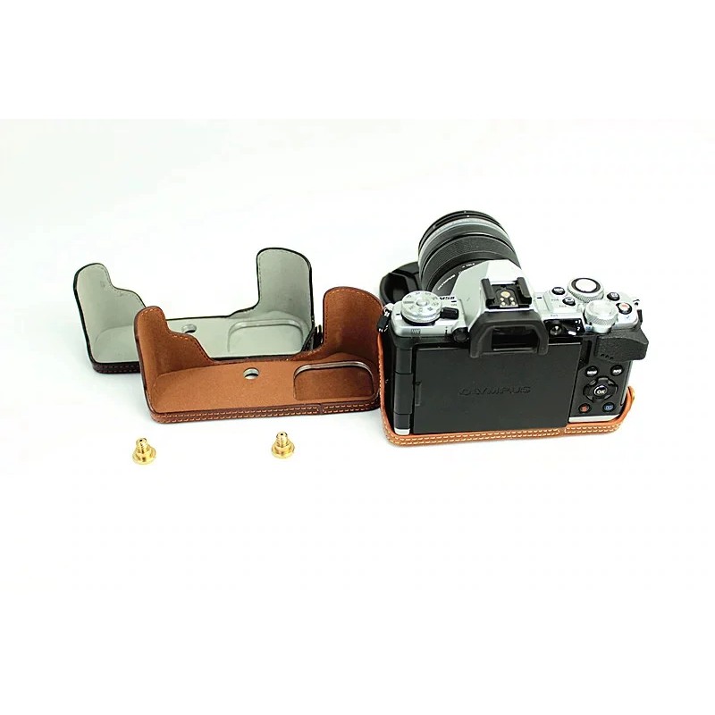 Bao da máy ảnh halfcase Olympus EM5 mark 2 simili