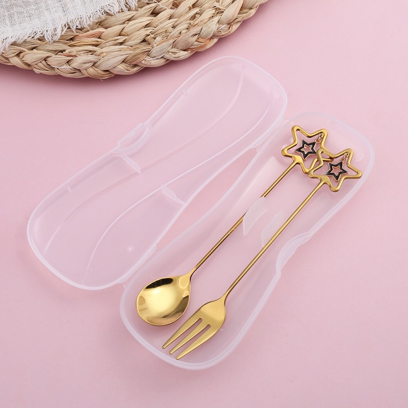 MUỖNG NĨA TRÀ / CAFE CÓ CHARM TRANG TRÍ DỄ THƯƠNG