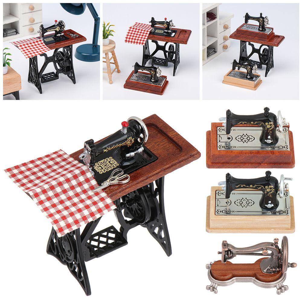 Kim Khâu Mini Màu Cầu Vồng|Đồ Chơi Búp Bê May Bằng Hợp Kim Dễ Thương Cho Bé