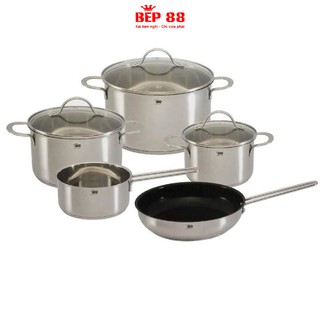 Bộ Nồi Chảo Inox 304 Elo Top Collection 5 Chiếc
