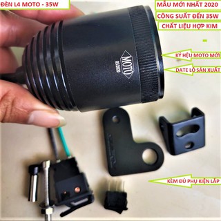 ĐÈN TRỢ SÁNG L4 MOTO MẪU MỚI 2020 SIÊU SÁNG - ĐỒ CHƠI XE MÁY - DEN TRO SANG