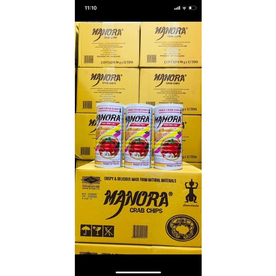 SNack Tôm cua thái lan lon 90gr.100gr