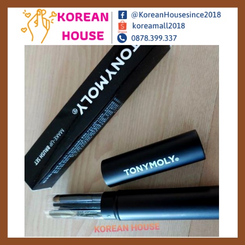 [Chính hãng] FULL BỘ CỌ MẮT TONYMOLY MAKE UP BRUSH SET