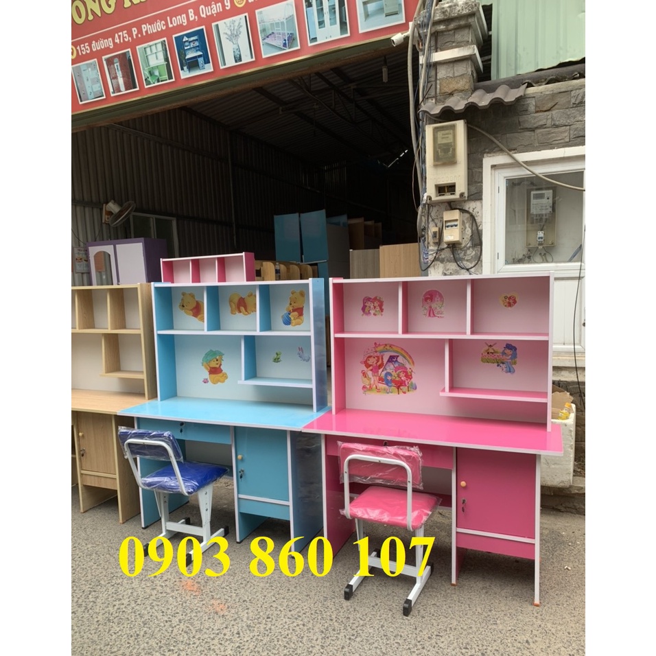 Bàn học sinh rộng 1m giá xưởng đủ màu - Bàn học cho bé ATD giao hàng nhanh hcm