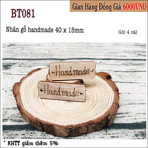 Đế gỗ chụp ảnh handmade