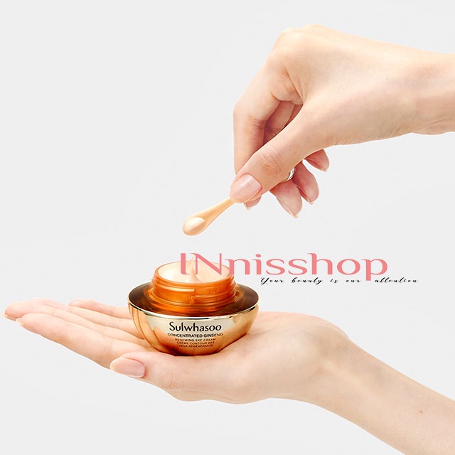 Kem dưỡng mắt tinh chất nhân sâm Sulwhasoo Concentrated Ginseng Renewing Eye Cream 3ml