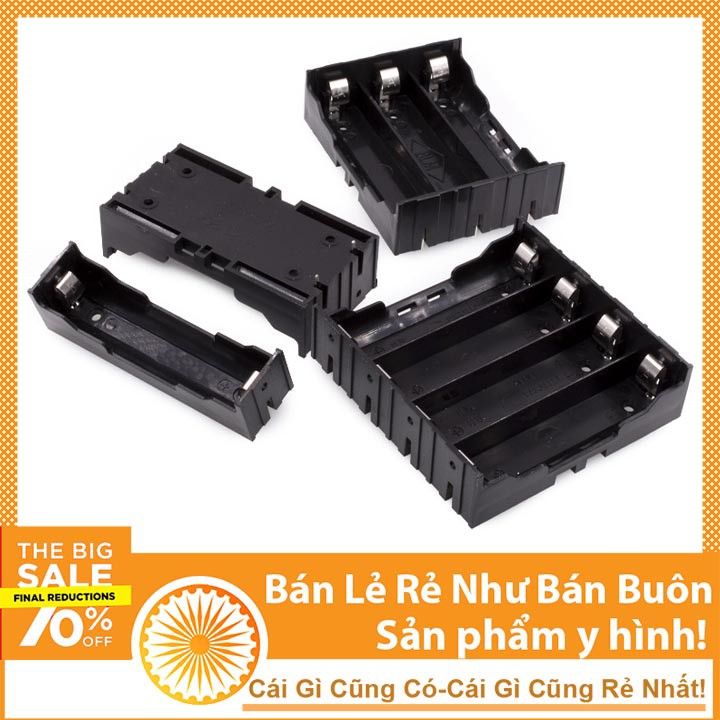 Đế Pin 18650 Có Chân Hàn 69