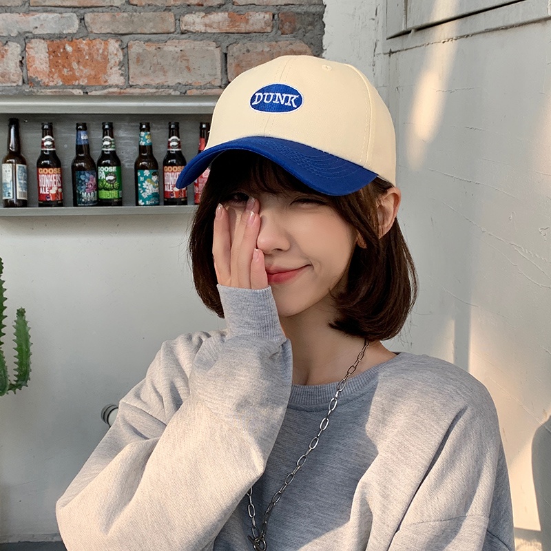 Nón Lưỡi Trai Thêu Chữ Phong Cách Hàn Quốc Màu Sắc Thời Trang