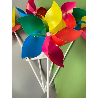 Chong chóng bóng đẹp giá rẻ cho bé cầm tay, chong chóng trang trí giá rẻ 5 cánh 5 màu combo 100 chiếc