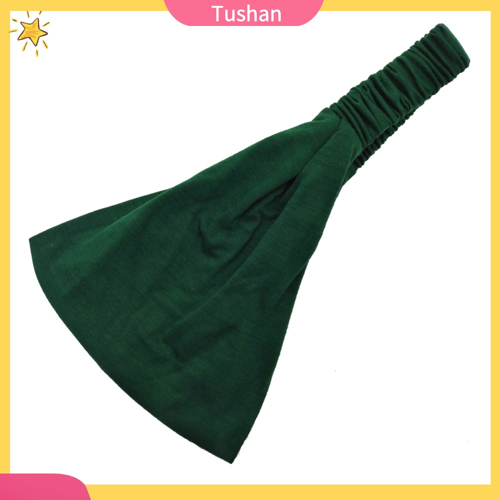 Băng Đô Thể Thao Màu Trơn Thấm Hút Tốt