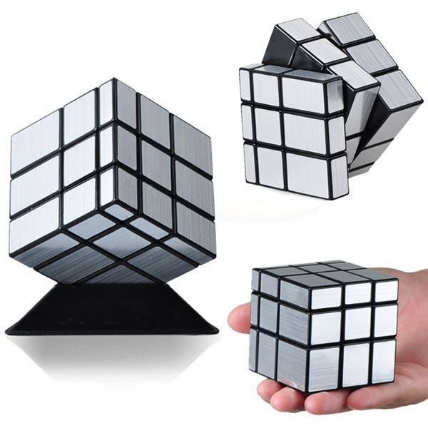 Đồ chơi Rubik Qiyi Shengshou Mirror Bump màu bạc/vàng ĐỒ CHƠI CAO CẤP KHÔNG CHÌ