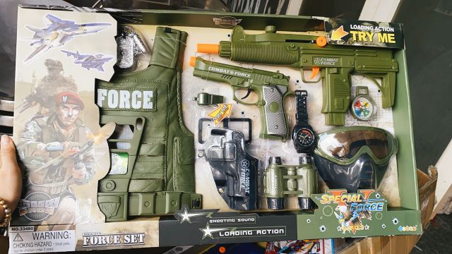 Bộ áo đồ chơi kèm áo bảo hộ và phụ kiện