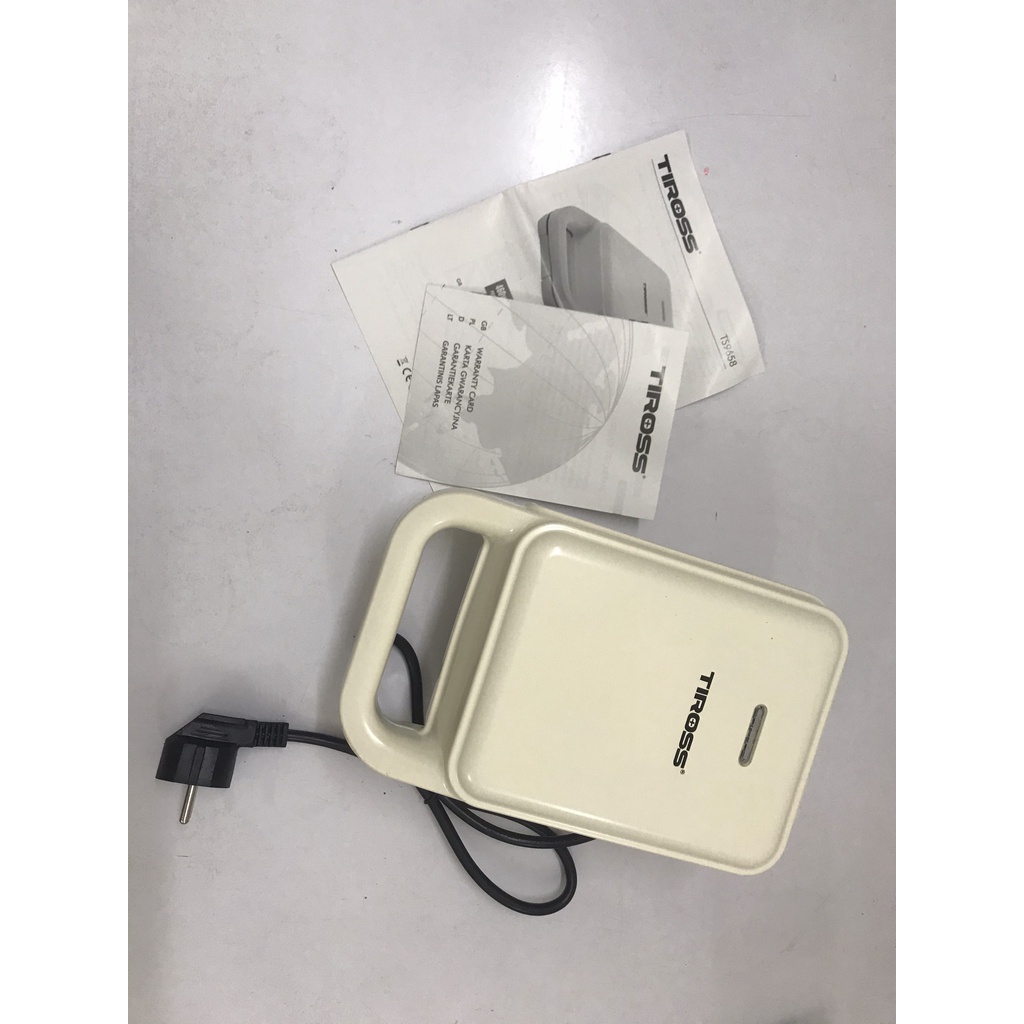 Kẹp nướng điện Sandwich Tiross TS9658 - Hàng Chính Hãng