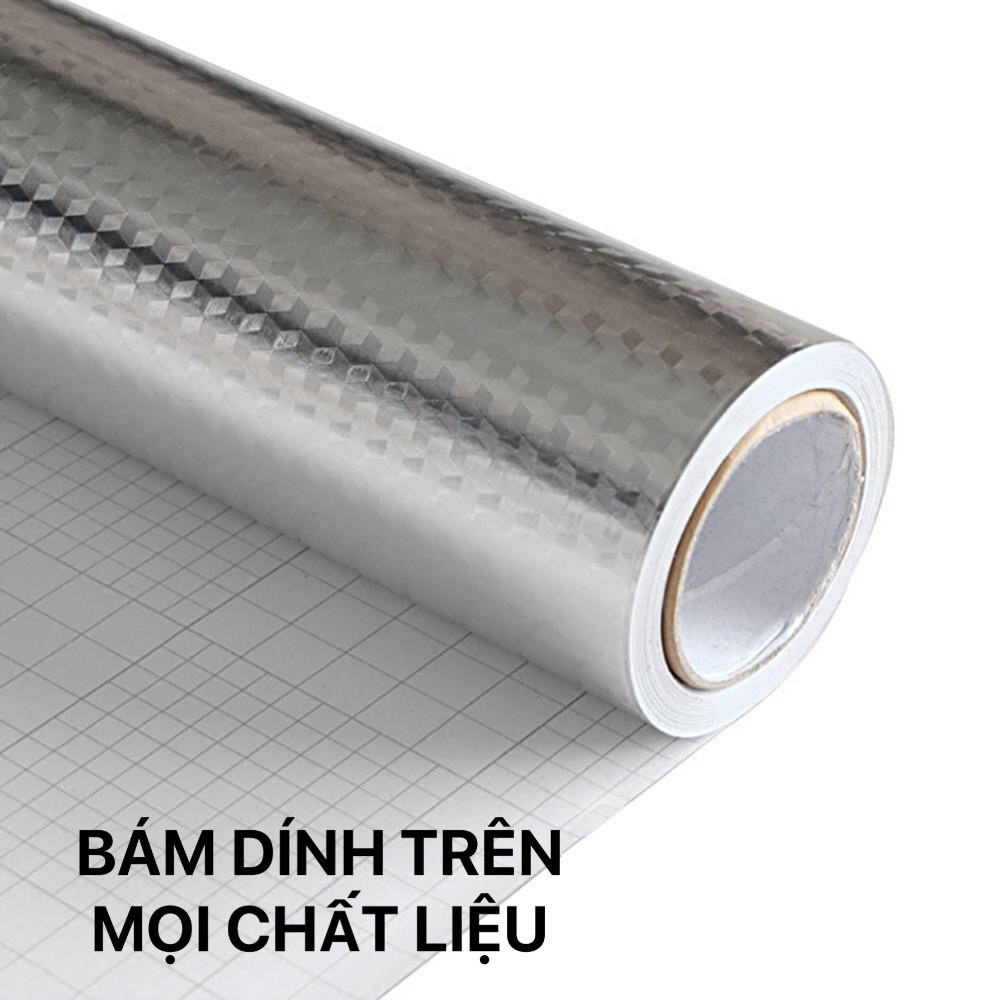 CUỘN GIẤY BẠC DÁN BẾP TRÁNG NHÔM CÁCH NHIỆT CHỐNG THẤM CHỐNG BÁM BẨN CỰC HIỆU QUẢ - DECAL DÁN TƯỜNG
