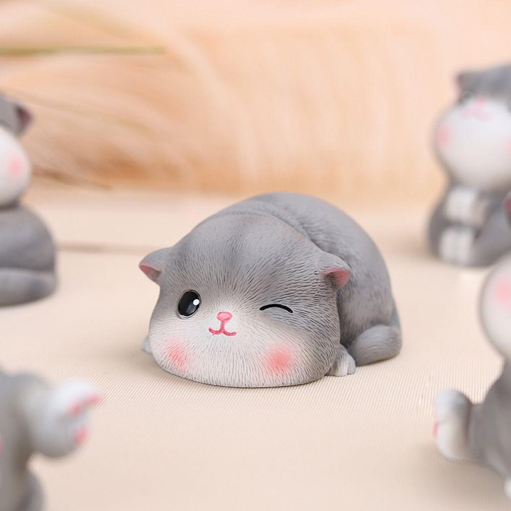 Tượng Mèo LAKAMIER Trang Trí Bánh Kem