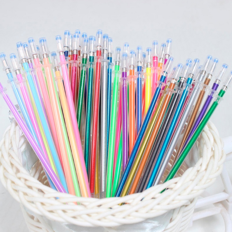 Set 48 ruột bút bi kim tuyến ngòi 0.38mm