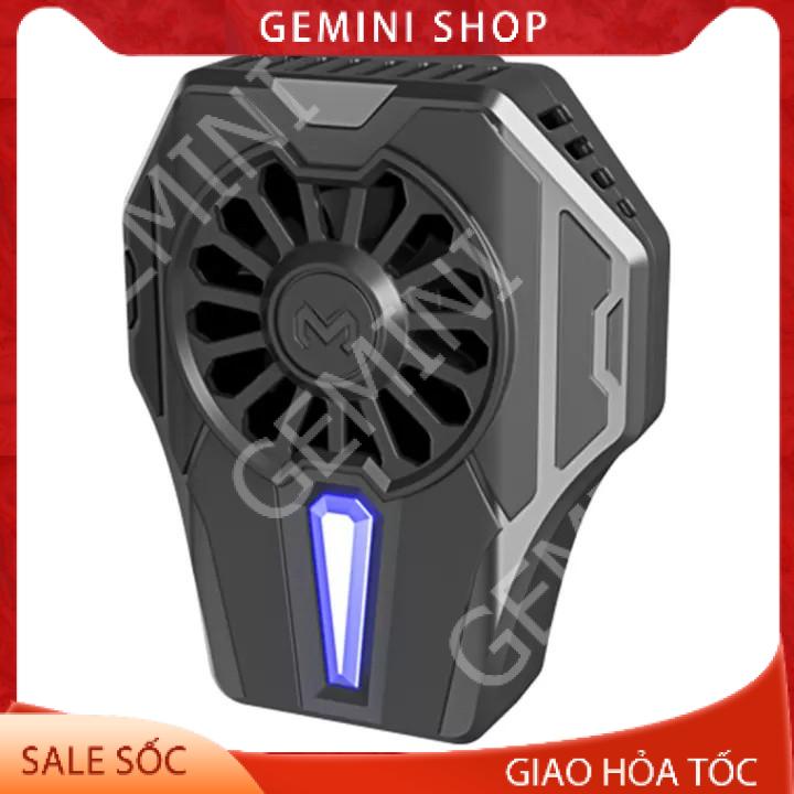 Quạt tản nhiệt gaming Memo DL01 cho điện thoại, tản nhiệt sò lạnh siêu mát Gemini Shop