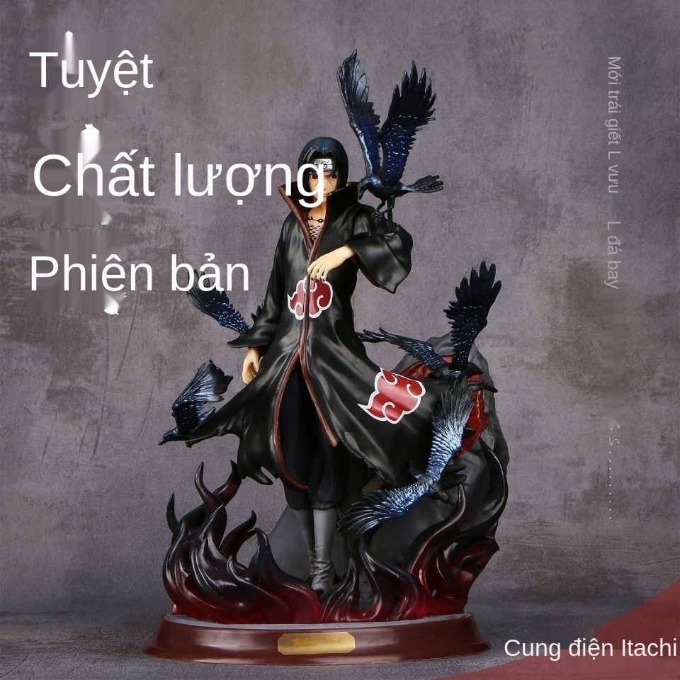 ♠✶□Món quà trang trí mô hình làm bằng tay của tổ chức Naruto Akatsuki Uchiha Ukai gk ~
